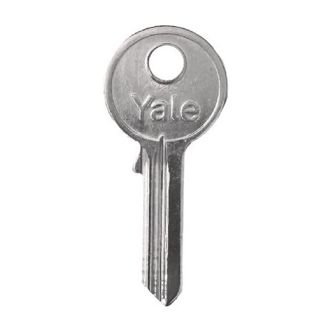 Chiave Piatta Yale YPK750580 Originale Ottone Nichelato 10 Pezzi