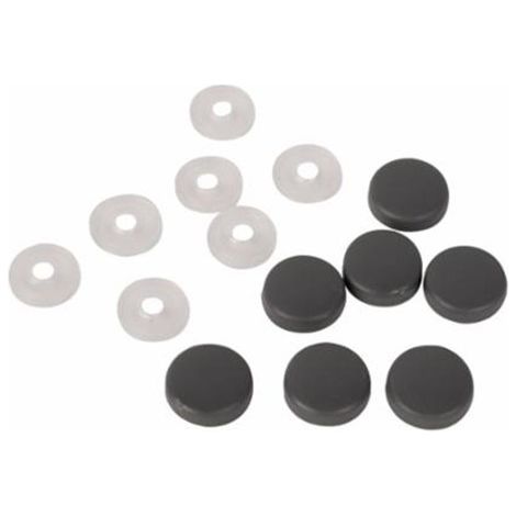 Tappo coprivite parete bagno grigio (1/2)