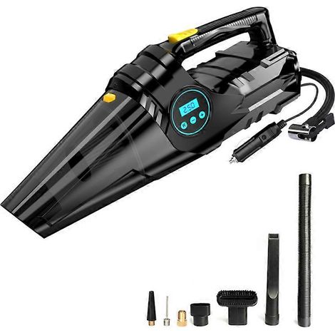 AutoStop 4-in-1 150 PSI Reifenfüller: 12-V-Digitalpumpe mit Reifendruckkontrollsystem (TPMS), Staubfilter und LED-Leuchte für Fahrzeuge (1/5)