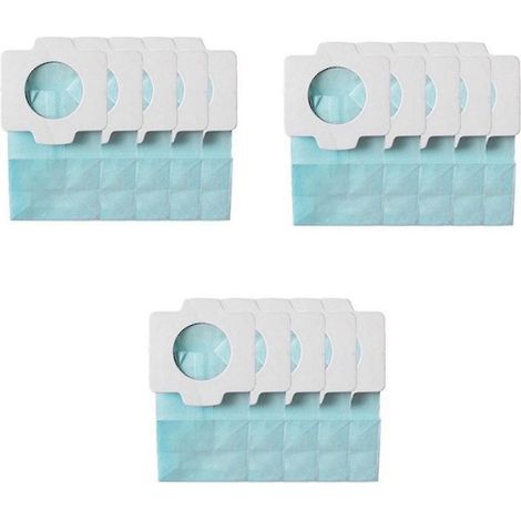 15-teiliger Müllbeutel für Makita CL102, CL104, CL107 und CL182 Staubsauger