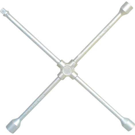 Chiave a croce extra p.bulloni e ruote p.autocarri,3/4"x27x30x32mm (1/2)