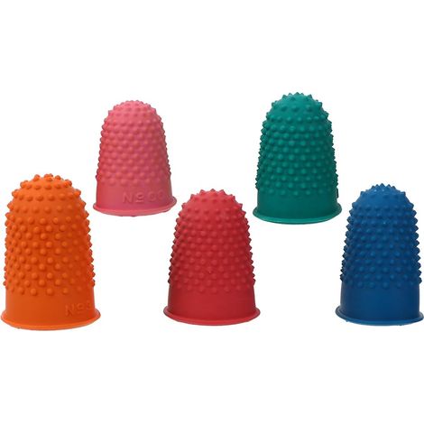 Stück Rutschfeste Fingerschutzkappen aus Gummi für