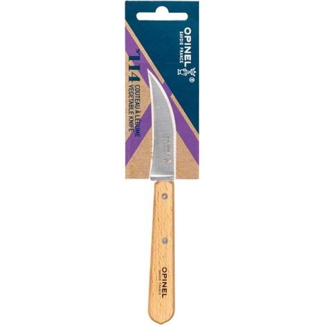 Opinel Gemüsemesser No. 114 Holzgriff natur