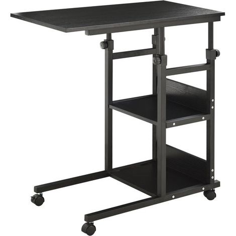 Table de lit réglable NANNY noire (1/5)