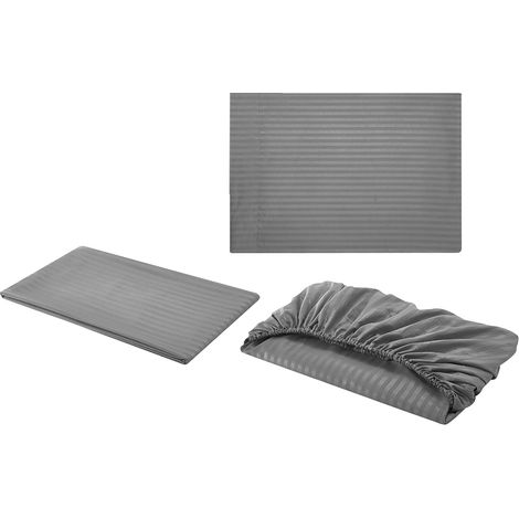 Taie D'oreiller - Housse De Matelas - Drap Plat - Microfibre - 50 X 76 Cm - 100 X 190 Cm - 168 X 244 Cm - Lot De 3 Pièces (1/5)