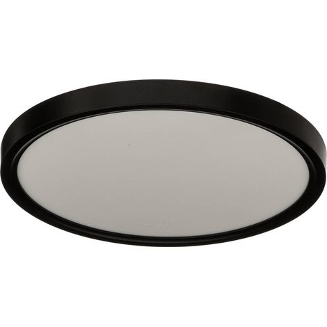 Lindby Lámpara de techo LED 'Pravin' en Negro Plástico (1/5)