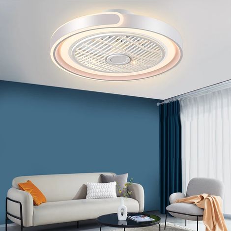 Ventilatore da soffitto a 6 velocità con luce, app e telecomando, 72 W, dimmerabile, ideale per soggiorno e camera da letto (1/5)