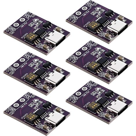 6 Pièces Module Déclenchement Rapide, USB-C 5V 9V 12V 15V 20V PD/QC/AFC,Tension Fixe Module De Déclenchement D'alimentation, Déclencheur De charge Rapide Détecteur De Sondage Pour Maisons Intelligente (1/5)