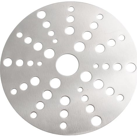 Difusor de calor de inducción de acero inoxidable, adaptador magnético para sartenes de vidrio, distribución uniforme del calor, apto para alimentos.