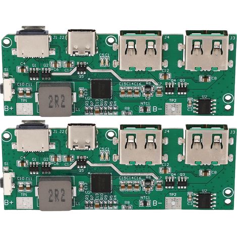 QC4.0- und QC3.0-Schnelllademodule mit dualer LED und Anschluss (1/5)