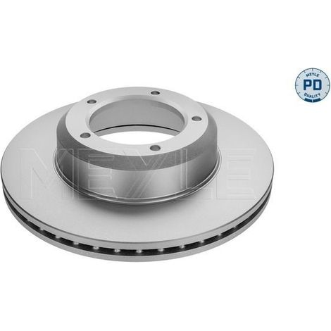 Lote de 2 Disco de freno MEYLE 45-15 521 0004/PD para OE FTC902 - LR017952 -