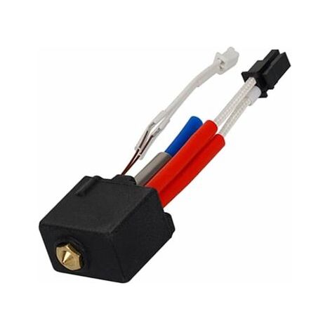 Testina di stampa hot-end tipo J V5 da 24 V 60 W con manicotto in silicone, compatibile con le stampanti 3D Anycubic Kobra 2, Kobra 2 Max, Kobra 2 Pro e Kobra 2 Neo - Crezuo