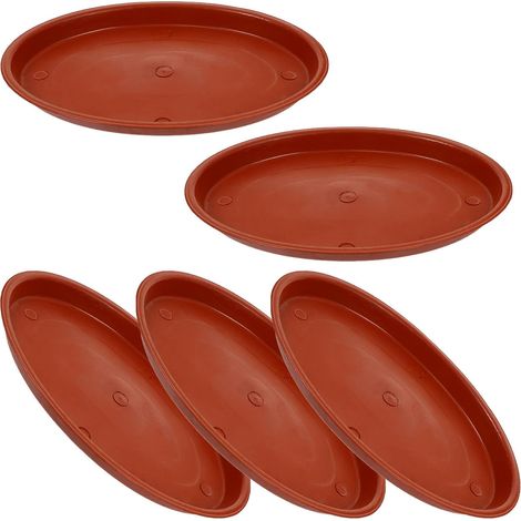 Blumentopfuntersetzer 40cm Rund aus Kunststoff Ovaler