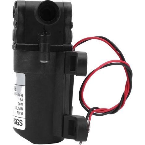 Elektrische Mini-Membranpumpe, 73 PSI, 3,5 l/min, G1/2 Zoll, 36 W, 12 V DC (1/5)