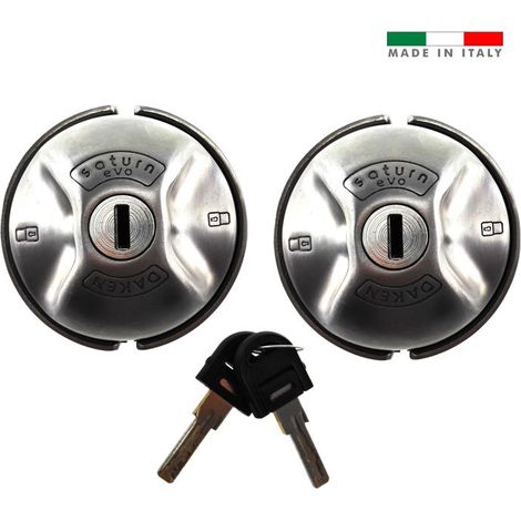 Serrure renforcée Daken Saturn EVO Double pour fourgon van etc