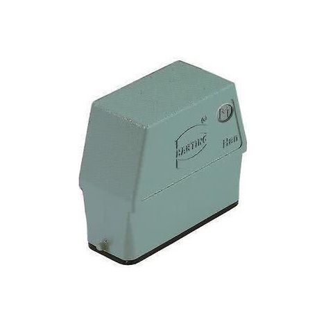 Caldera Harting han 16 a-gs-m25 salida lateral de cable 10x5x12 cm