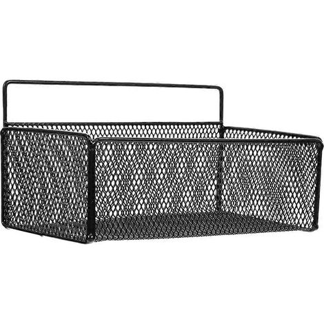 Étagère murale en fer noir compatible avec rangement et offrant un espace généreux (1/5)