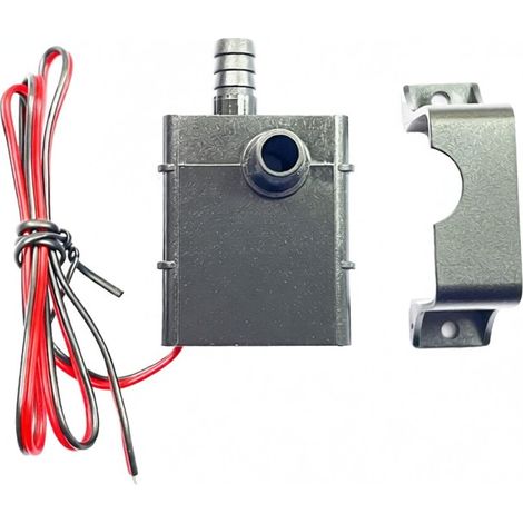 Mini-Ultra-leise DC12V Wasser-/Ölpumpe, tauchfähig, Fördermenge 240 l/h, Leistung 5 W, Höhe 3 m (0100°C)