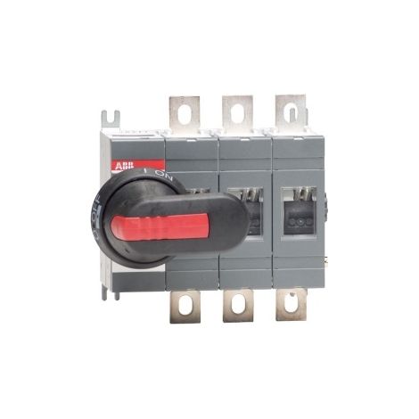 Interruptor-seccionador trifásico de 250 A con accionamiento de puerta OT250E03P 1SCA022710R0100