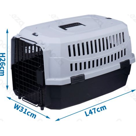 Boîte de Transport pour Animaux de Compagnie Adaptée pour Chiens Petits et Chats