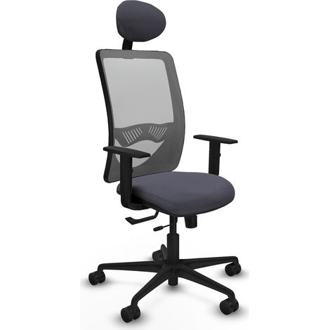 Bürostuhl piqueras y crespo Zulema schwarz Schaumstoff hoher Dichte (1/2)