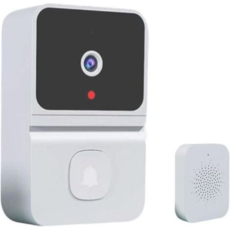 Sonnette vidéo intelligente sans fil WiFi, interphone de porte, caméra de sécurité (1/5)