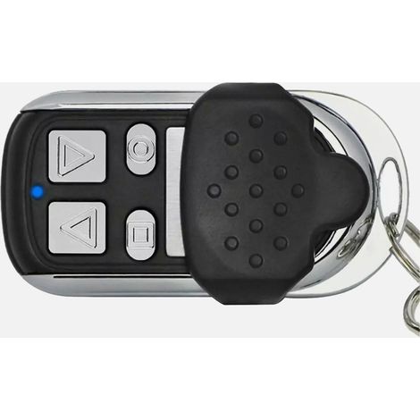 Télécommande sans fil 433 MHz pour porte de garage/porte sectionnelle métallique à quatre boutons, clé de télécommande à code de copie (1/5)