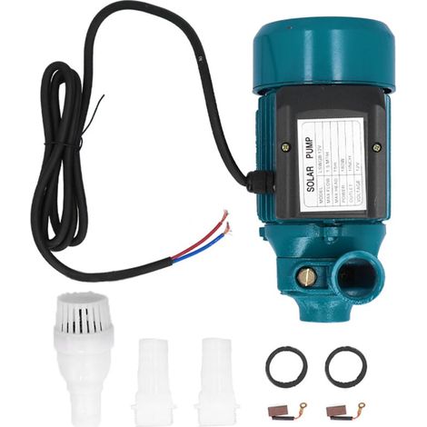 Pompe Ă eau, moteur Ă turbine unipolaire, outil d'irrigation Ă aspiration unique horizontale, 15m, 180W, DC12V (1/4)