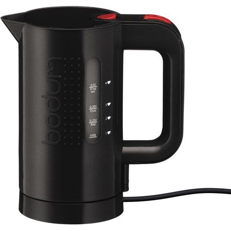 Wasserkocher - BODUM - BISTRO - 700 W - 0,5 L - Schwarz