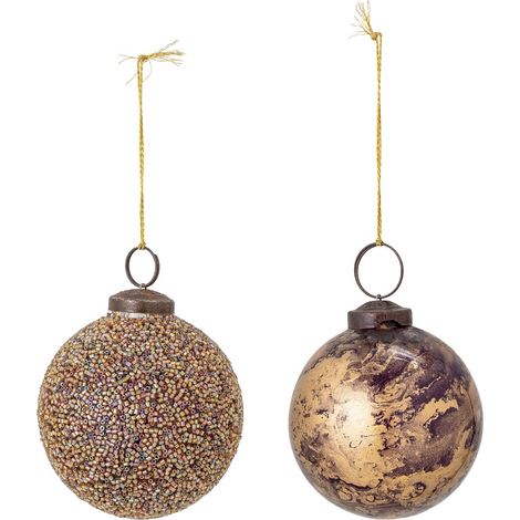 Bolas de Navidad para árbol de Navidad Illumi S, 2 uds. (1/2)