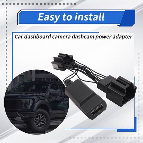 Adaptateur secteur USB compatible avec les caméras embarquées Ford, certains modèles Bronco F150, etc. (1/4)