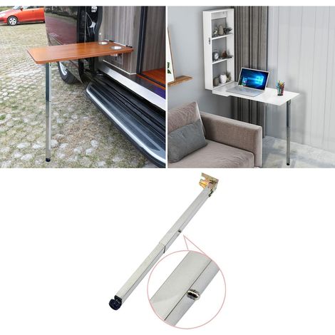 Pieds De Table En Acier Inoxydable Pliants Réglables En Hauteur 100cm/39.3in (1/5)