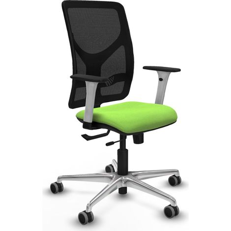 Chaise de bureau piqueras y crespo La Motilla noir blanc (1/2)