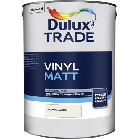 Dulux Trade Vinyl Matt - Jasmine White - 5L