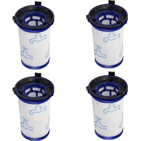 Lot de 4 filtres HEPA pour aspirateur Rowenta Air Force 360 RH9037 (1/5)
