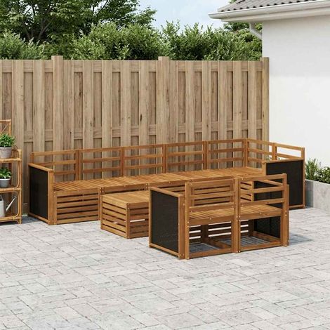 vidaXL Sofagarnituren Massivholz Akazie (1/5)