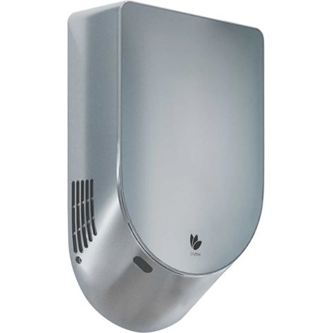 Dryflow Infinity Hand Dryer Brushed Satin with HEPA DFI007