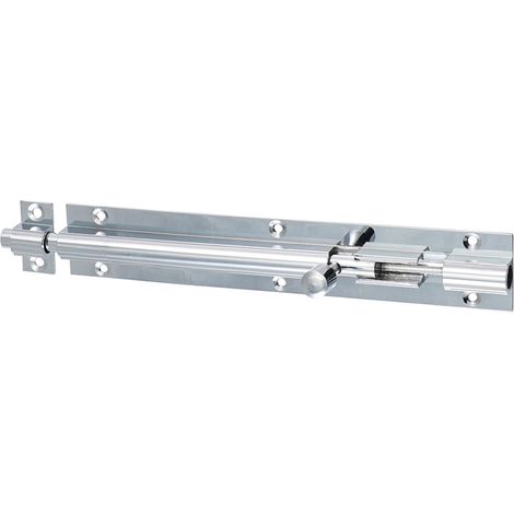 Timco Straight Barrel Bolt Polished Chrome - 150 x 25mm (1 Unit)