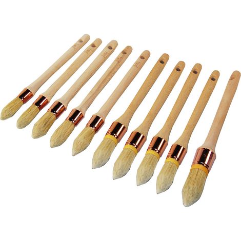 Lot 10 Brosses à Rechampir Lot 10 Brosses à Rechampir - Roulor