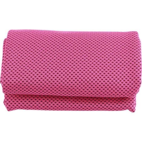 Super atmungsaktives und erfrischendes Sportbadetuch (magenta) (1/5)