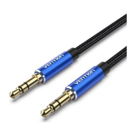 Cable Estéreo Vention BAWLD/ Jack 3.5 Macho - Jack 3.5 Macho/ 50cm/ Azul