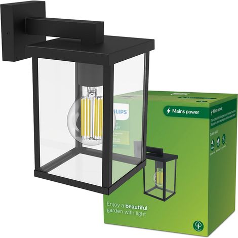 Philips LED Bellini 8720169266377 Applique extérieure E27 noir V178973 (1/4)