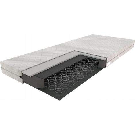 Bonnell Federkernmatratze Weiß 120/200 cm Anti-Allergie Einseitig H3 Furnitex