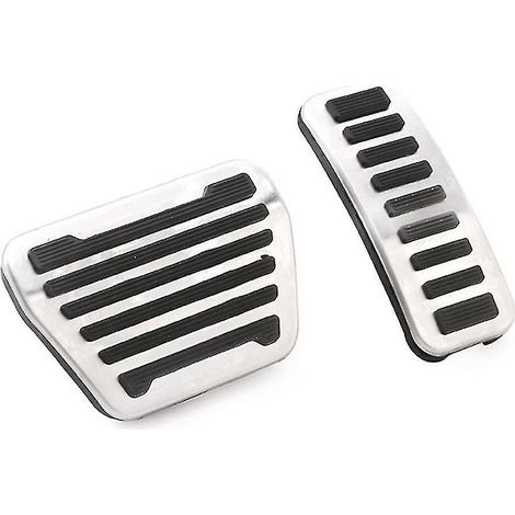 Accessoires pour voiture : pédales de frein antidérapantes en acier, sans perçage, pour Defender 110 2020 (1/4)