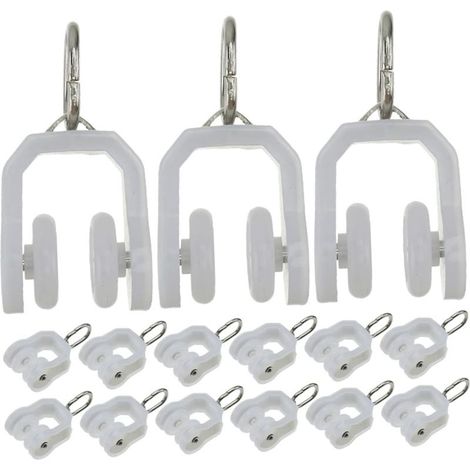 poulies de rideaux coulissantes pour tringles à rideaux en (1/5)