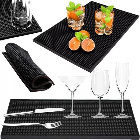 Tapete de camarero para secar platos, escurridor de 45x30 cm