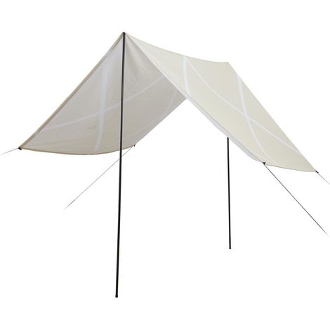 Tienda de jardín beige de 3x1,7x2 m, material poliéster. (1/4)