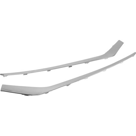 1 paire de moulures de garniture antibrouillard inférieure de pare-chocs avant 86551-E6700, marchepied chromé gauche droit pour Sonata 2018 2019 (1/5)