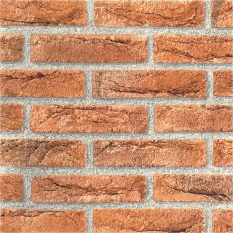 PLASTICA ADESIVA 2158 HOME DECO - MATTONE ROSSO H.CM 45 L.MT 15 - 1 pezzo