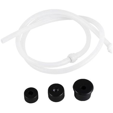 Kit de tube d'extension pour distributeur de savon, distributeur de détergent à monter soi-même, tube d'extension intégré-White (1/3)